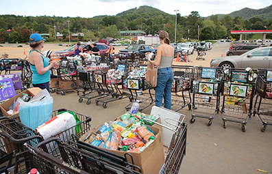 Hurricane Helene Aftermath : North Carolina : Personal Photo Projects : Photos : Richard Moore : Photographer